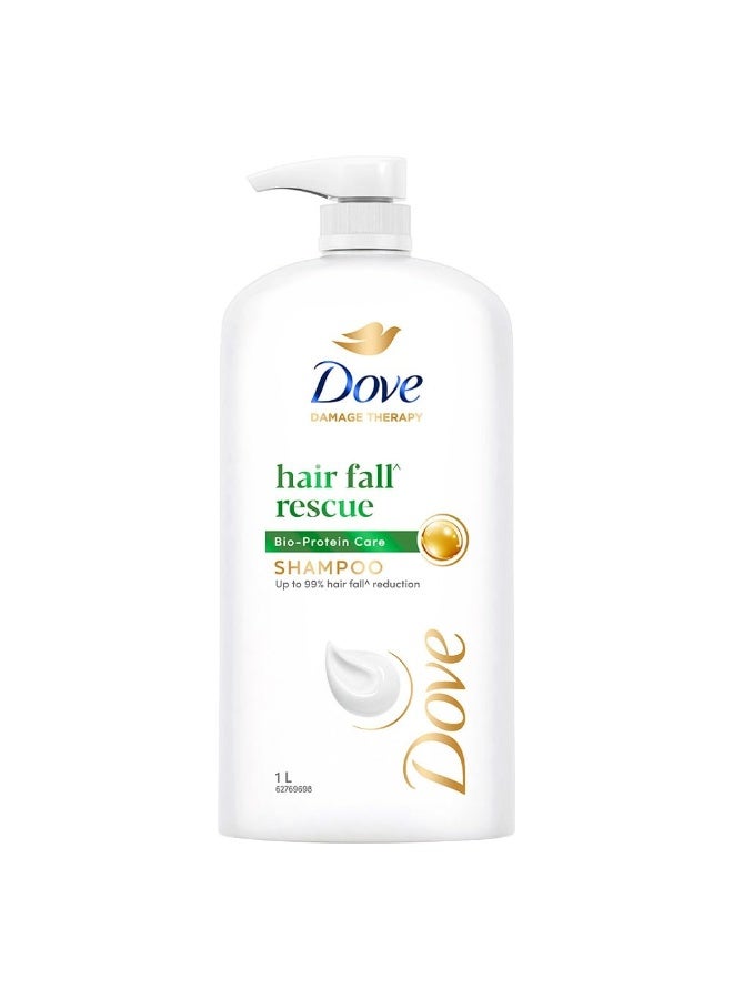 Dove Hair Fall Rescue Shampoo 1 L|| For Damaged Hair|| Hair Fall Control for Thicker Hair & conditioner 175ml for Men & Women - Image 3